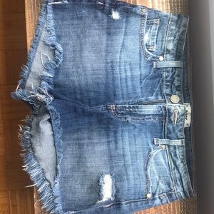 Paige High Waisted Denim Shorts